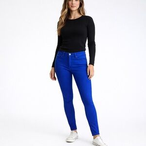 American Eagle Blue Jegging Skinny Stretch Pants Size 6